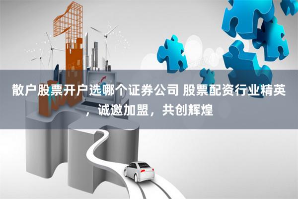 散户股票开户选哪个证券公司 股票配资行业精英，诚邀加盟，共创辉煌